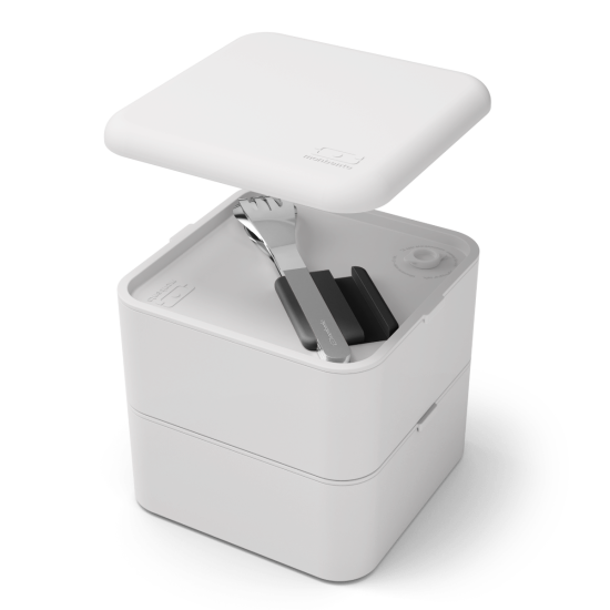 Комплект прибори за хранене MB Slim box - черни