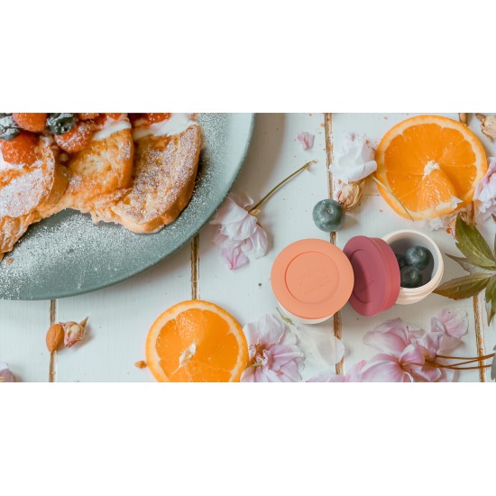Комплект купички за сос - розово Фламинго + руж